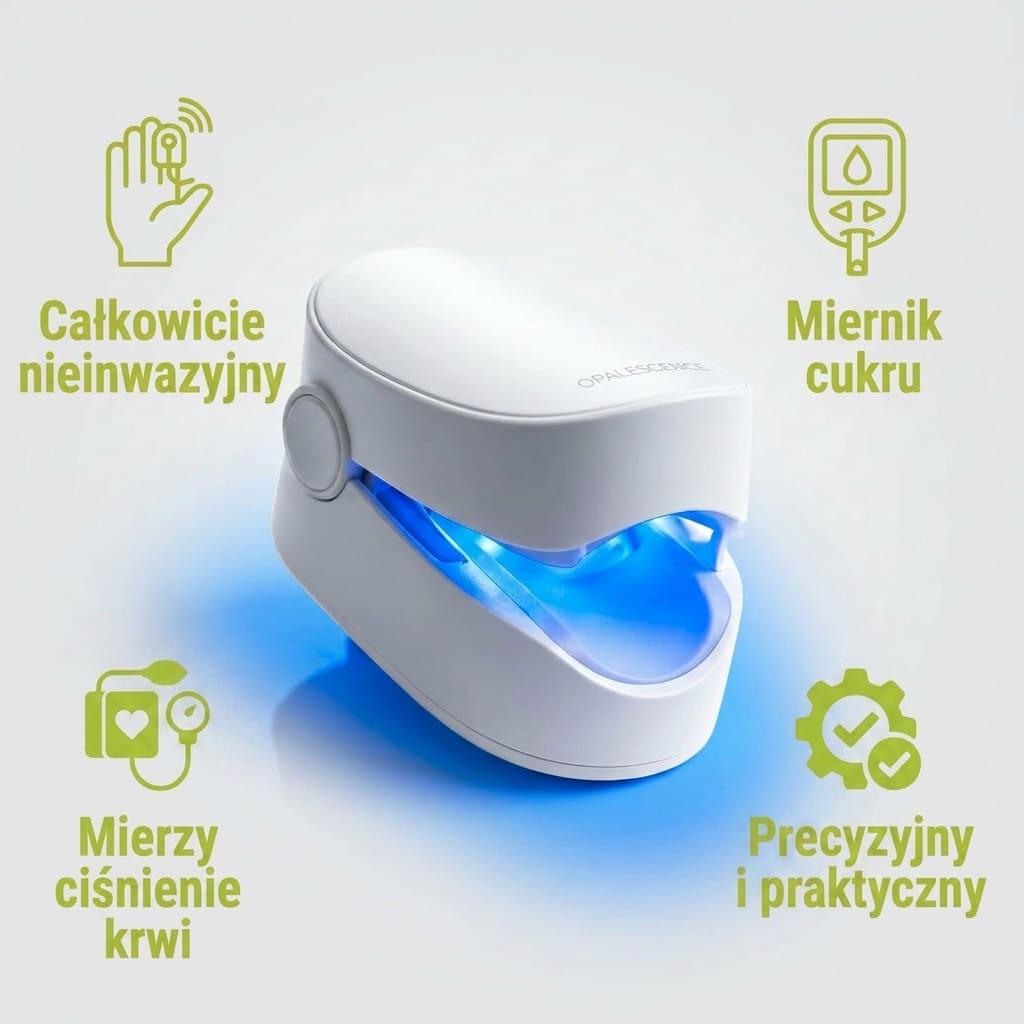 GlucoCare™ | Kompletna kontrola 3 w 1: Codzienna wygoda bez kłucia i bólu