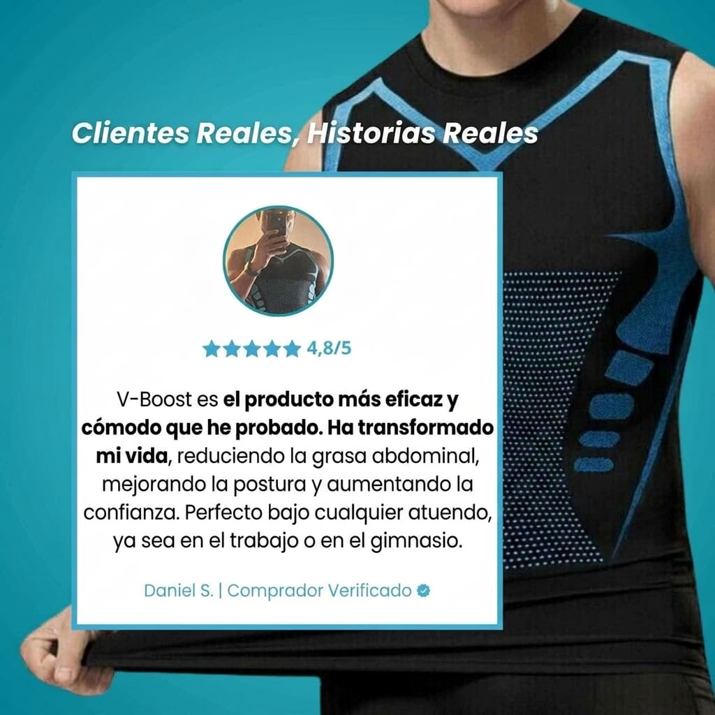 V-Boost v2 | Siente el poder de la confianza, la energía y la fuerza