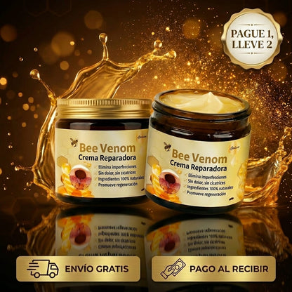 | COMPRA 1, LLEVA 2 | Bee Venom: El Poder Regenerador de la Naturaleza para una Piel Libre de Imperfecciones