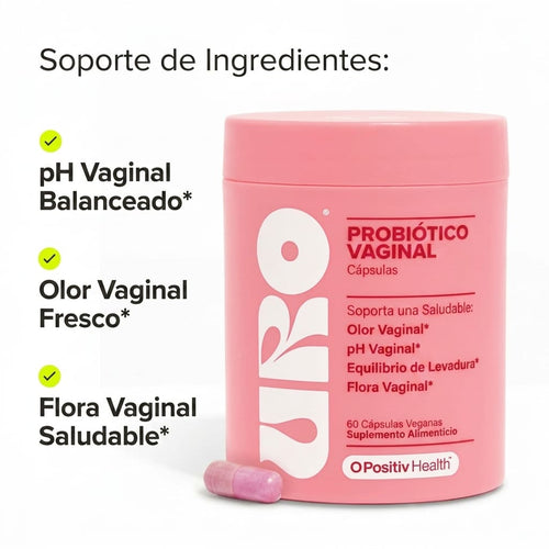 URO - Cápsulas de Cuidado Íntimo Avanzado