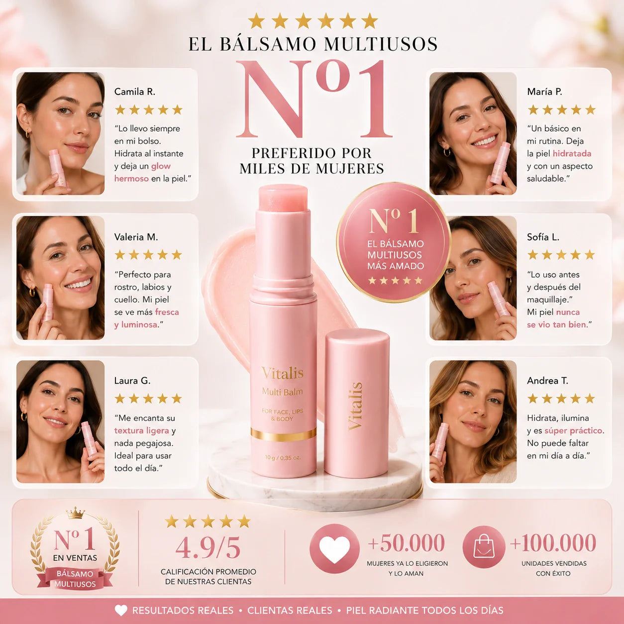 Vitalis™ | Piel Más Lisa y Radiante en Segundos