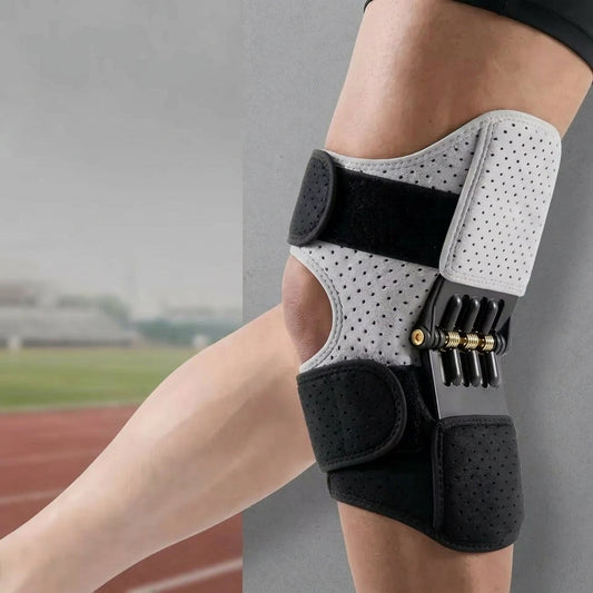 KneeMax Pro – Medyczna Orteza Kompresyjna Kolana ze Stabilizatorami Sprężynowymi i Wsparciem Stawu 360°