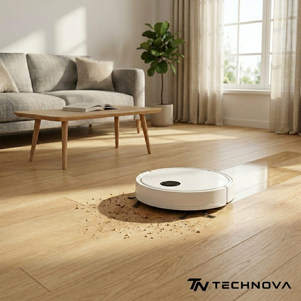Limitowana Edycja: Robot Sprzątający TECHNOVA ES330 Pro | Silne Ssanie 30cm & Bateria 3000mAh