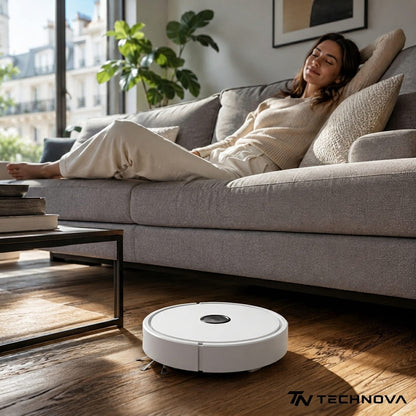 Limitowana Edycja: Robot Sprzątający TECHNOVA ES330 Pro | Silne Ssanie 30cm & Bateria 3000mAh
