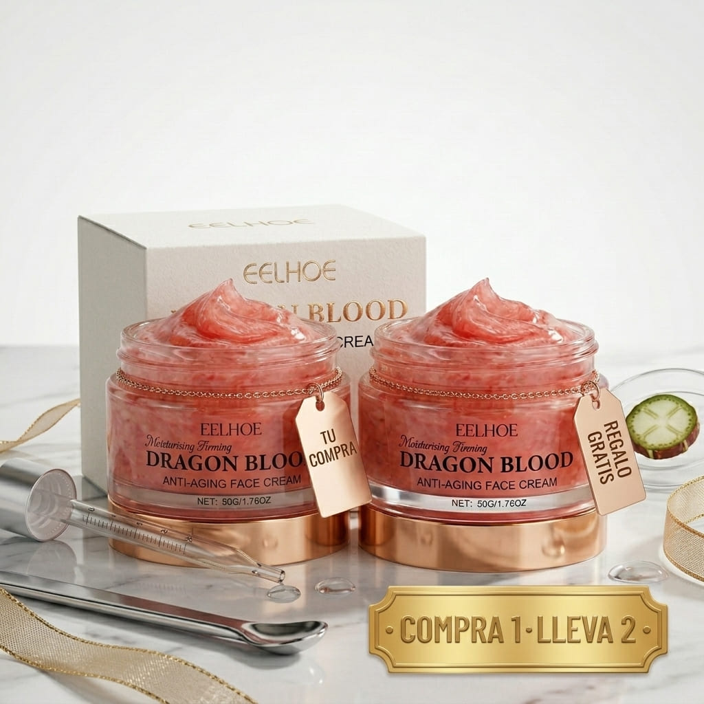 [COMPRA 1, LLEVA 2] Dragon Blood™ | Piel Radiante y Descansada Cada Día